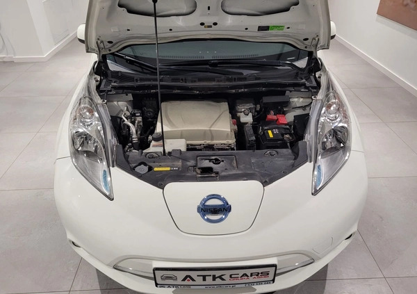 Nissan Leaf cena 43900 przebieg: 158000, rok produkcji 2016 z Augustów małe 154